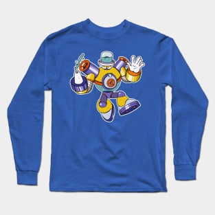 ROBOT MASTER OF THE AQUA VARIETY Long Sleeve T-Shirt